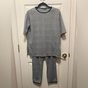 Houndstooth 2 piece set